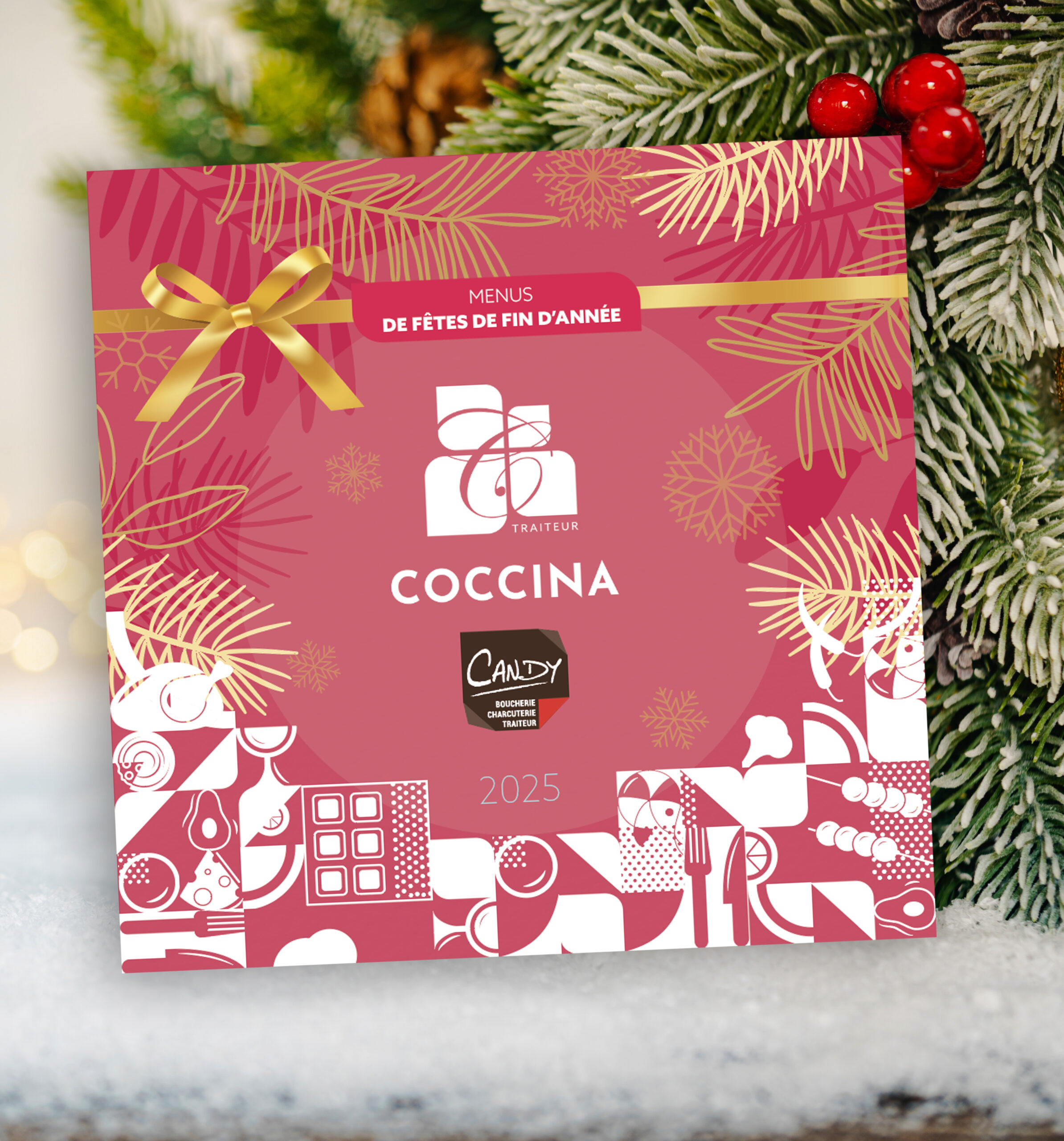 carte des fêtes Coccina